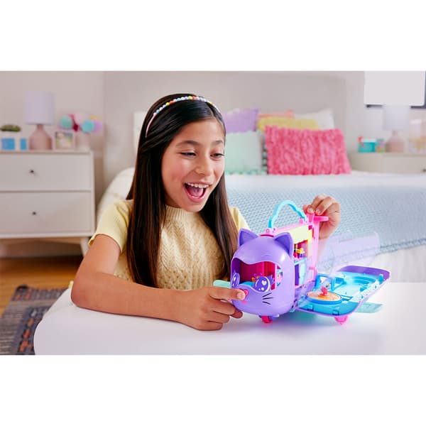 Polly Pocket Kitty Plane Docka