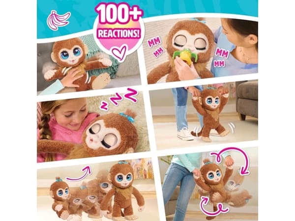 FurReal Peanut the playfull Monkey, Boy/Girl, 4 yr(s)