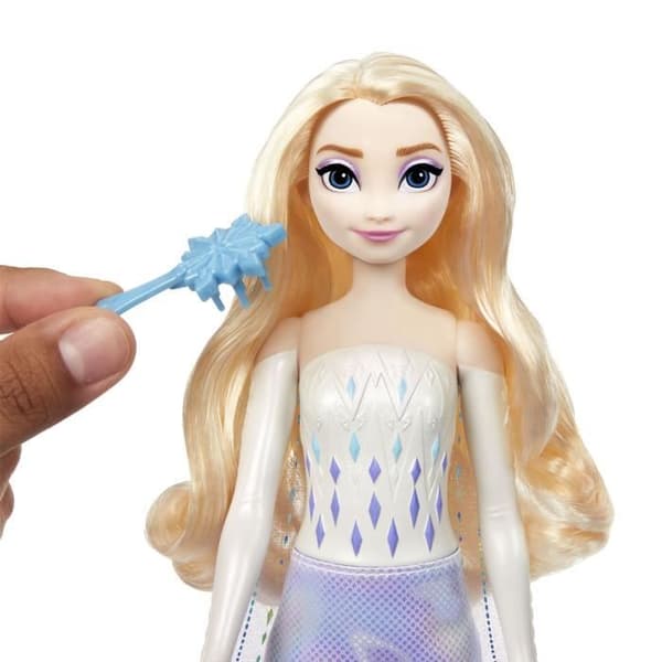 Spin &amp; Reveal Frozen Elsa Mattel Disney Surprise Doll HTG25