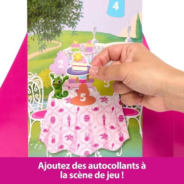 Spin & Reveal Rapunzel Mattel Disney Princess Doll med överraskningar HTV86