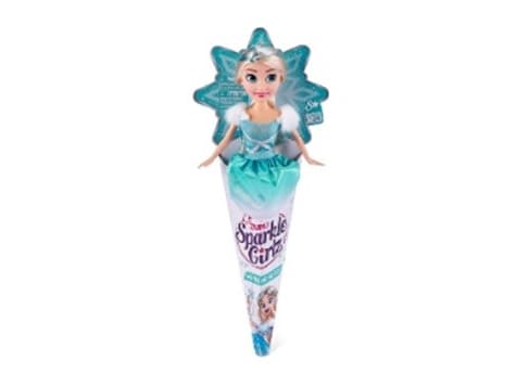 Sparkle Girlz SPARKLE GIRLZ doll Winter Princess in cone, 4 asst., D, 10017BQ1