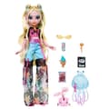 Miniatyrbild 6 av 6: Monster High-Lagoona blå docka-docka med djur och tillbehör HXH75