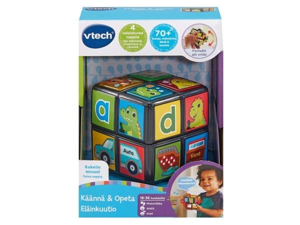 Vtech Twist & Teach Animal Cube FI