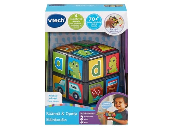 Vtech Twist & Teach Animal Cube FI