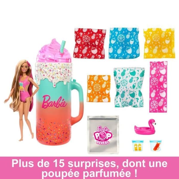BARBIE Barbie Pop Reveal Surprise Reveal Box - Barbie - HRK57