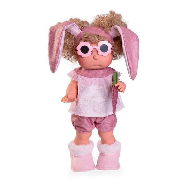 MuÑecas Antonio Juan Iris Bunny Doll Brilli Brilli Rosa
