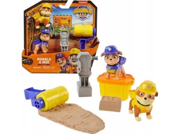 Rubble & Crew Rubble and Mix Build-It Pack, 3 År, Multifärg
