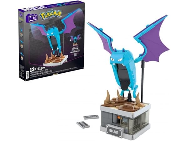 MEGA Showcase Pokémon Minirörelse-Golbat, 13 År, Plast, 458,6 g