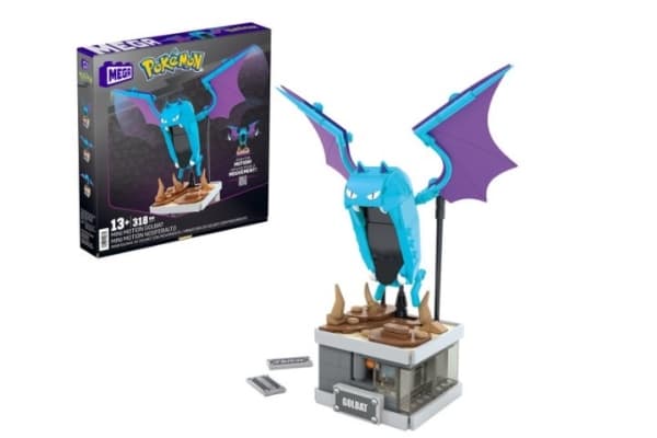 MEGA Showcase Pokémon Minirörelse-Golbat, 13 År, Plast, 458,6 g