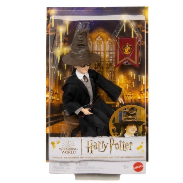 Harry Potter-docka Harry Potter och sorteringshatten-tillbehör HND78