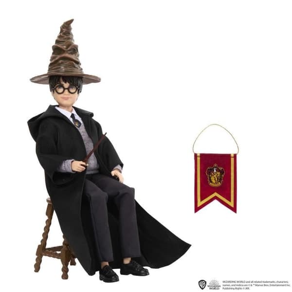 Harry Potter-docka Harry Potter och sorteringshatten-tillbehör HND78