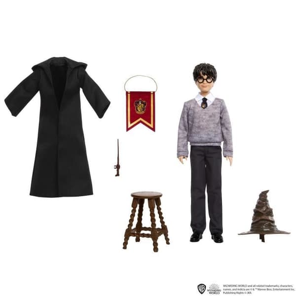 Harry Potter-docka Harry Potter och sorteringshatten-tillbehör HND78