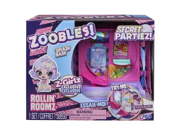 Zoobles S2 Secret Partiez Rollin' Roomz-Splash B.