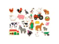 Miniatyrbilde 1 av 3: DJECO Wooden Magnetic Farmix Set, 2 år, Bondegård, Flerfarget, Tre