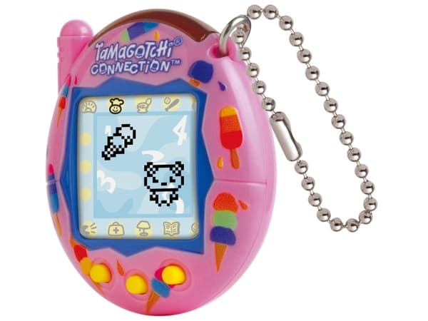 TAMAGOTCHI Connection with PDQ Clear Retro