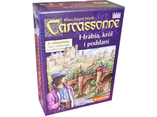 Bardin pelilisä Carcassonne: Kreivi, kuningas ja joki Edition 2