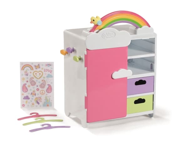 BABY born Rainbow Wardrobe