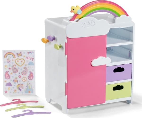 BABY born Rainbow Wardrobe