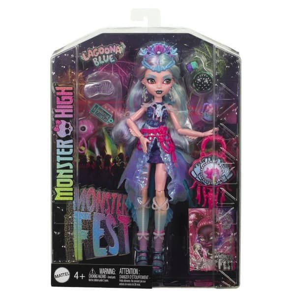 Monster High Lagoona Blue Doll med Monster Fest Outfit HXH82
