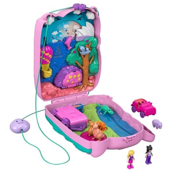 Koala Adventures Box - POLLY POCKET - Minidocka - Från 4 år - 5 djur ingår
