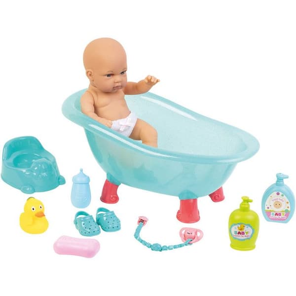 Puppa Bebe Camille I Badet - WDK - Flerfärgad - Tillbehör - 30cm