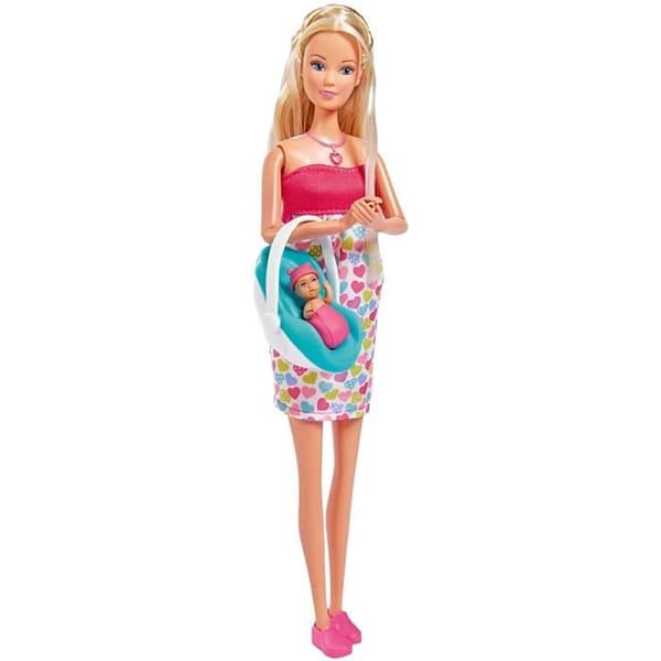 Steffi Love Babyglück gravid docka med tillbehör - Simba Toys
