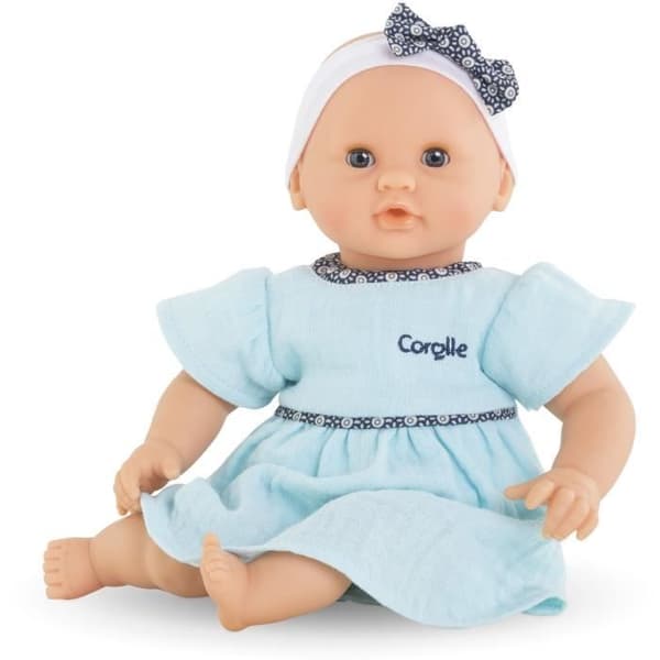 Calin Maud Baby Doll - Corolle - 30 cm - Mjuk kropp - Sömniga ögon - Vaniljdoft