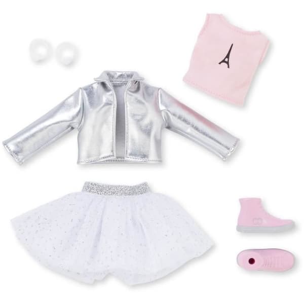 Skyltdocka - COROLLE - Valentine Fashion Week Paris - 28 cm - 4 accessoarer - Vaniljdoft - Från 4 år