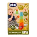 Miniatyrbild 1 av 4: Tidig inlärningsleksak - CHICCO - 2 i 1 ECO staplingskub - Blandad - Röd - 6 månader till 3 år