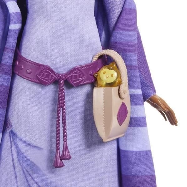 Disney-Wish-Asha äventyrslåda från Kingdom of Rosas-Doll, djur HPX25