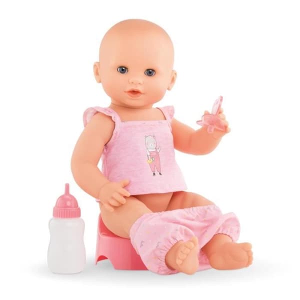 Corolle Emma docka kissar 36cm - Potträning - Rosa