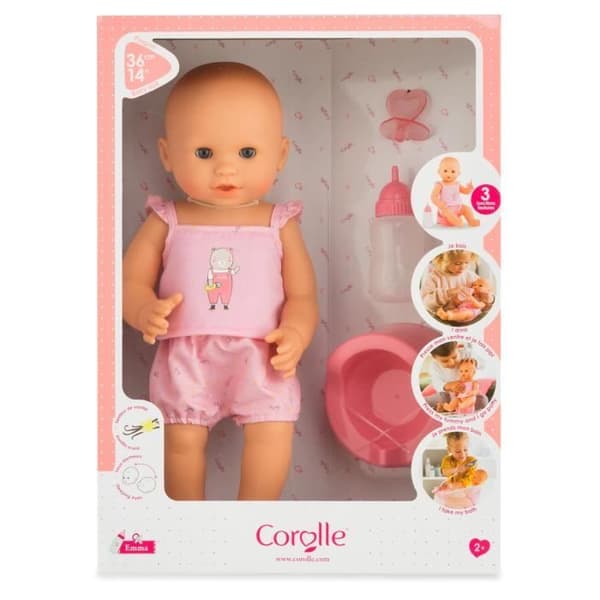 Corolle Emma docka kissar 36cm - Potträning - Rosa