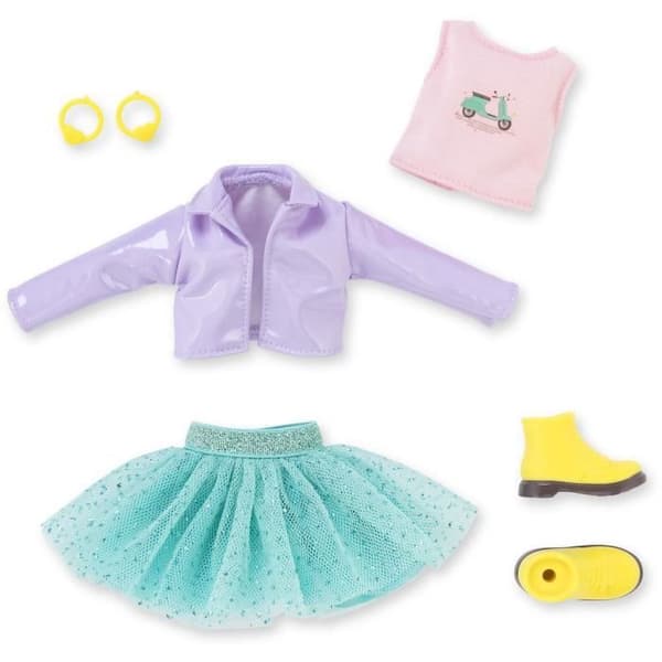 Modedocka - COROLLE - Luna Fashion Week Paris - 28 cm - 4 accessoarer - Vaniljdoft - Från 4 år