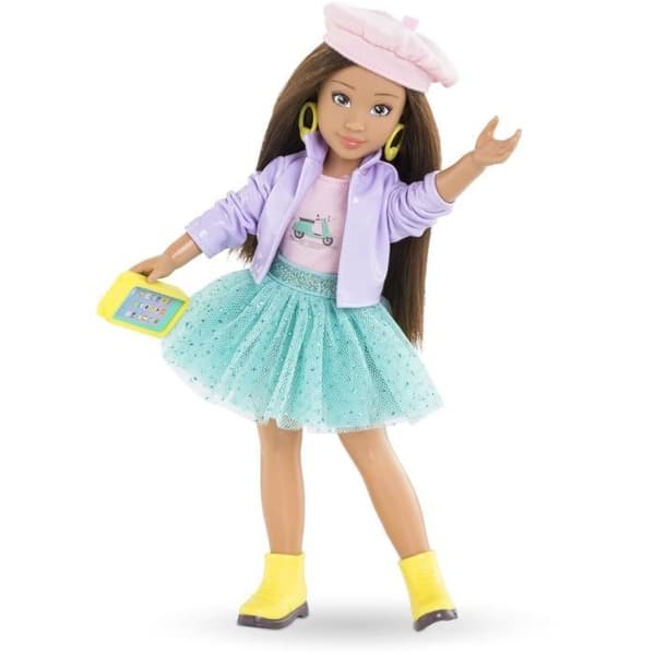 Modedocka - COROLLE - Luna Fashion Week Paris - 28 cm - 4 accessoarer - Vaniljdoft - Från 4 år