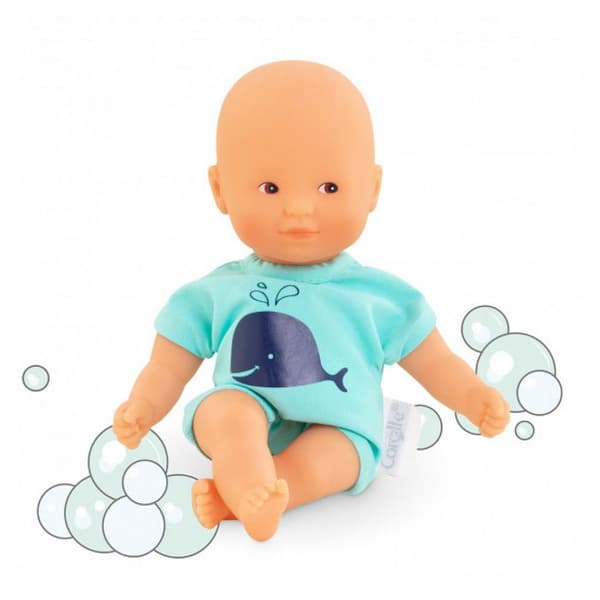 Mini baddocka Blå 20cm