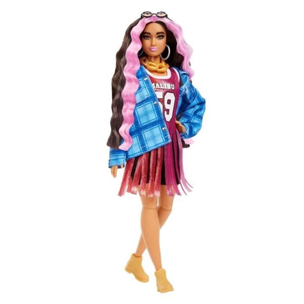 Barbie - Extra Dress Basketball - Docka - 3 år och +