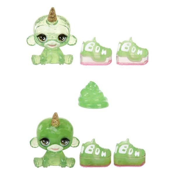 Rainbow High Fashion Doll with Slime Kit och Pet - Jade (Grön) - 28cm Glitter Doll with Slime Kit