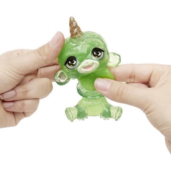 Rainbow High Fashion Doll with Slime Kit och Pet - Jade (Grön) - 28cm Glitter Doll with Slime Kit