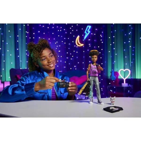 Monster High-Clawd Wolf-Doll med djur och tillbehör HNF65