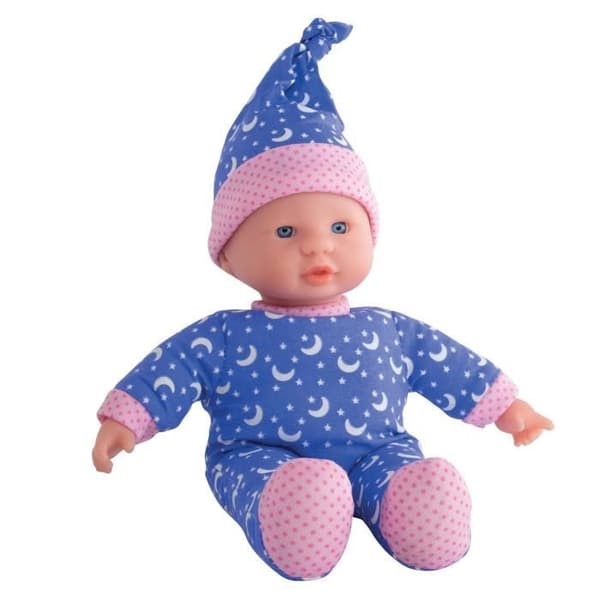 Fosforescerande Laura docka 20cm - Simba - Mjuk kropp och stjärnklar pyjamas