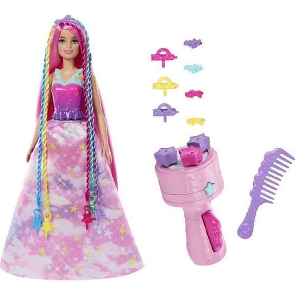 Barbie Magic Braids Doll - BARBIE - Princess - från 3 år och uppåt