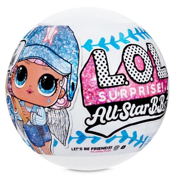 LOL Surprise Ultimate All -Star Sports Collection Series 1 - 7,5 cm Sports Mini Doll - Slumpmässig