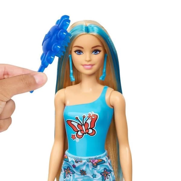 Barbie-Color Reveal-Asorterade dockor och 6 överraskningar Groovy-serien HRK06