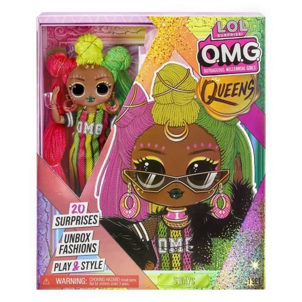 LOL Surprise - OMG Queens - Sways - 25 cm modedocka och tillbehör