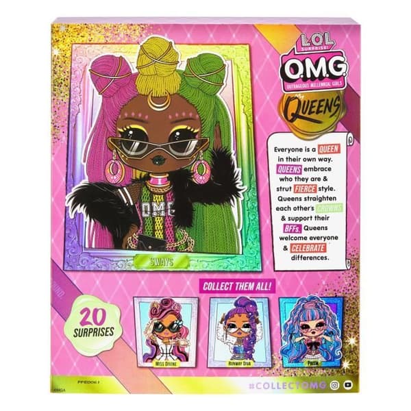 LOL Surprise - OMG Queens - Sways - 25 cm modedocka och tillbehör