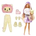 Miniatyrbild 3 av 9: Barbie® Barbie Doll Cutie Reveal Lion Comfort T-shirt - Modedocka - från 3 år och uppåt