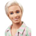 Miniatyrbild 2 av 7: Barbie The Movie Ken® Doll med Collectible Randig Beach Set HPJ97