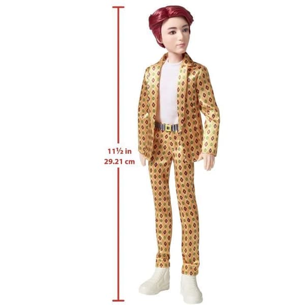 Toy Doll - Bts X Jungkook Doll med K-pop Gruppmedlemsfigur Samlarobjekt Actionfigur Gkc87