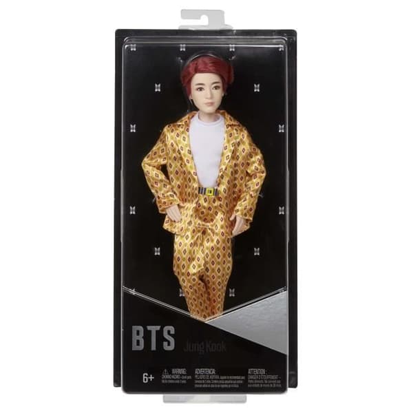 Toy Doll - Bts X Jungkook Doll med K-pop Gruppmedlemsfigur Samlarobjekt Actionfigur Gkc87