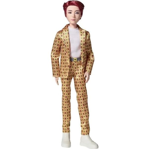 Toy Doll - Bts X Jungkook Doll med K-pop Gruppmedlemsfigur Samlarobjekt Actionfigur Gkc87